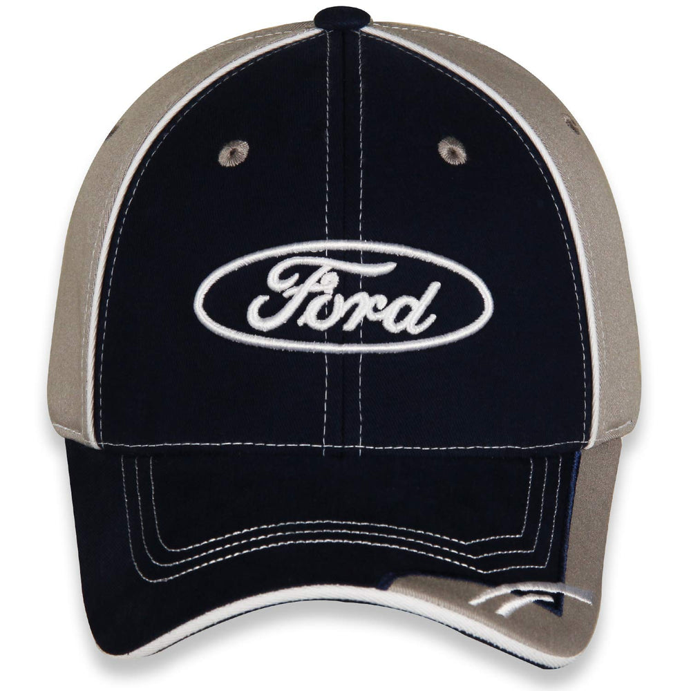 Checkered Flag Sports CFS Ford Racing Hat adjustable strap provides a comfortable fit.