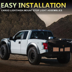 CHEDA brand-new brake light for F-150 packaging includes bulbs