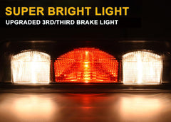 CHEDA foam gasket design brake light ensures tight seal against moisture