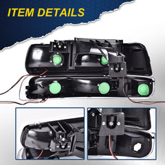 CHEDA LED DRL headlight assembly chrome housing close-up showing polished finish.