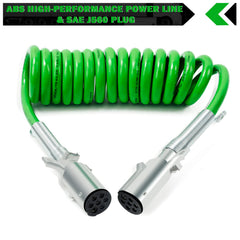 CheeMuii 7-way plug supports solid power transfer to lights and signals.