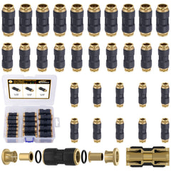 CheeMuii DOT air line fittings 1/4-inch unions with secure push-to-connect connections