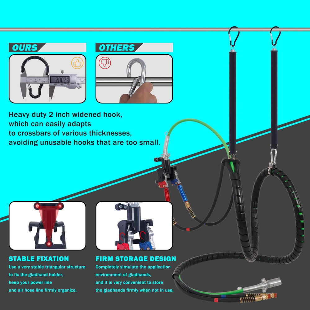 CheeMuii gladhand seals help maintain tight connections.