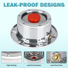 CheeMuii hub cap kit shows gaskets and plugs for leak prevention