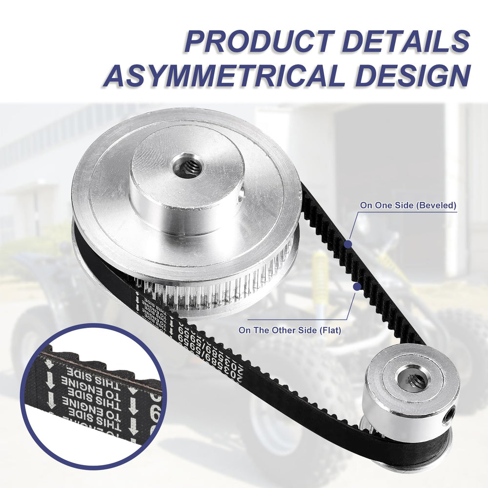 Cheimaxy wear resistant rubber belt emphasizes durability during racing