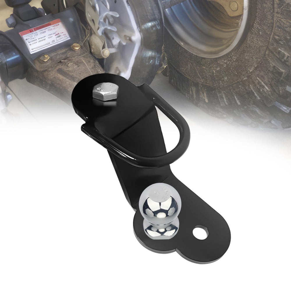 Chelhead hitch connection enables secure trailer linkage on varied terrains