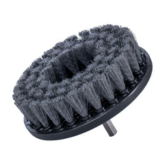 Chemical Guys ACC506 light-duty spinner brush attachment, front view, gentle upholstery cleaning for fabrics.