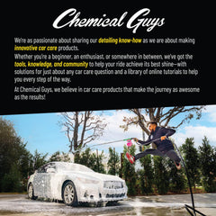 Chemical Guys ACC600 interior brush enables thorough cleaning of hard-to-reach spaces