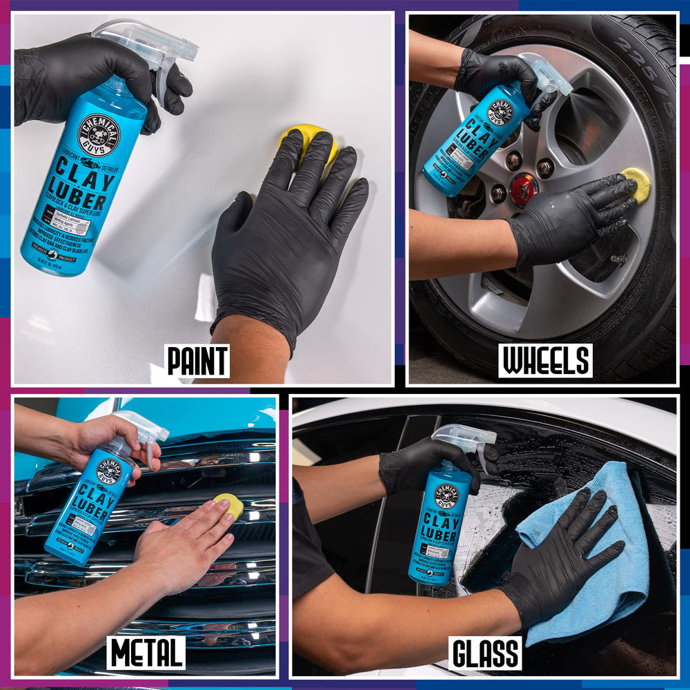 Chemical Guys accessories bundle with bottles and towels ready for action