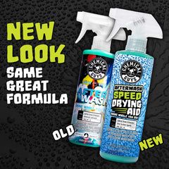 Chemical Guys After Wash with microfiber towel boosts detailing efficiency.