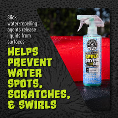 Chemical Guys After Wash repels water to reduce spots on chrome and glass.