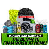 Chemical Guys Arsenal Builder foam blaster delivers thick suds for safe washing.