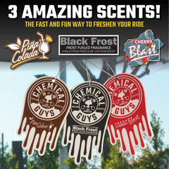 Chemical Guys Arsenal Builder Kit air fresheners add lasting fragrance after detailing.