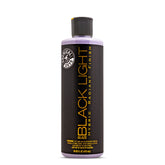 Chemical Guys Black Light bottle label signaling premium glaze for dark finishes