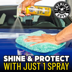 Wet-look shine enhances appearance right after washing with Blazin' Banana.