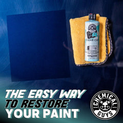 Chemical Guys C4 Clear Cut spreads easily for professional results