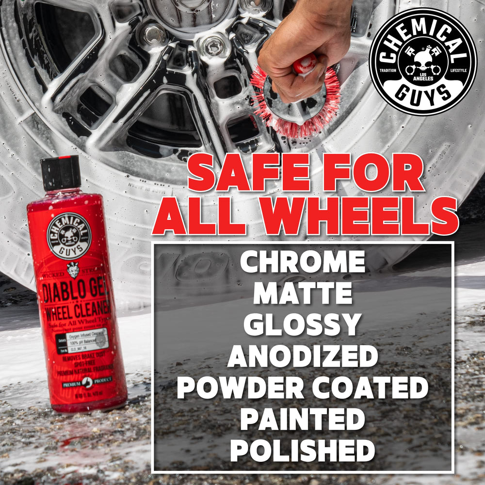 Chemical Guys Diablo Gel suitable for wheels on cars, trucks, SUVs, motorcycles, RVs