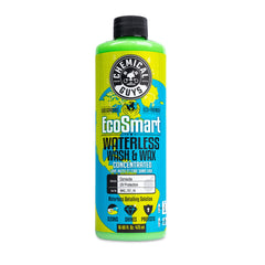 Chemical Guys EcoSmart spray on dirty hood lifting grime for a cleaner finish