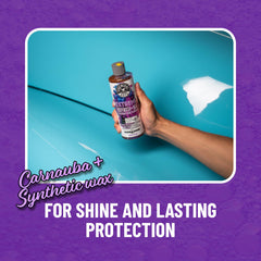 Chemical Guys Extreme Bodywash suds on a vehicle demonstrating safe, scratch-free cleaning.