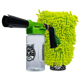 Chemical Guys Foam Blaster 6 creates thick foam from a garden hose for a safe wash