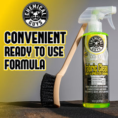 Chemical Guys Foaming Citrus Fabric Clean spot stain removal on upholstery and carpets