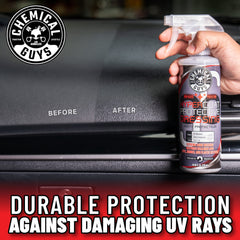 Chemical Guys G6 HyperCoat finish on vinyl delivers a durable high gloss.