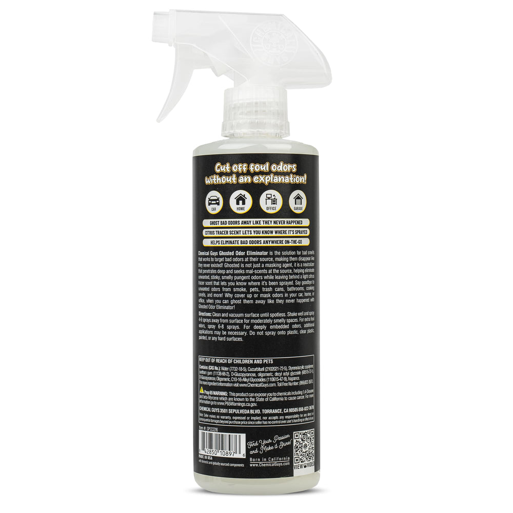 Home or office space benefits from Ghosted for odor control.