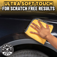 Chemical Guys Gold towels suit cars, trucks, motorcycles, RVs, boats and household tasks.
