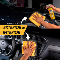 Chemical Guys Gold microfiber towel ideal for interior dashboards and trim detailing