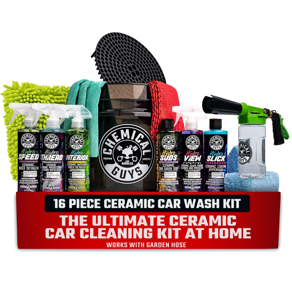 Chemical Guys HOL362 foam blaster in action for safe, scratch-free foaming wash