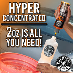Chemical Guys Hybrid Foaming High Gloss Wash UV protection helps colors stay vibrant