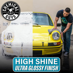 Chemical Guys HydroSuds berry scented suds offer a refreshing wash experience.