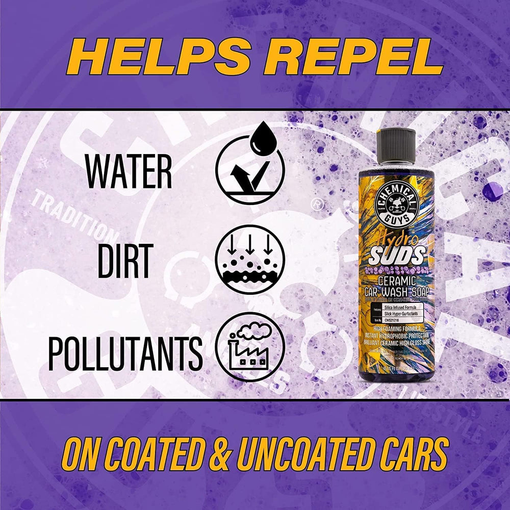 Silica film protection from HydroSuds adds a shield after the wash