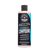 Chemical Guys InSynchro V43 heavy-cut compound bottle front for heavy-cut correction on tough paint