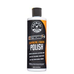 Chemical Guys InSynchro V45 Polish jar closeup shows premium formula for flawless finish.