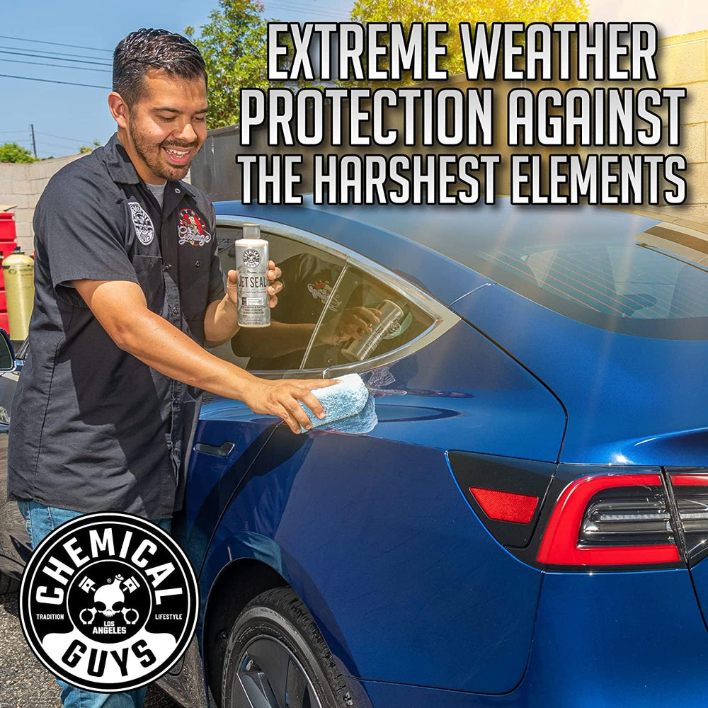 Chemical Guys JetSeal advanced polymer formula delivering deep gloss and clarity