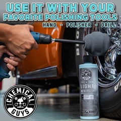 Chemical Guys Light Metal Polish revives bumpers and trim with a glossy, protected look
