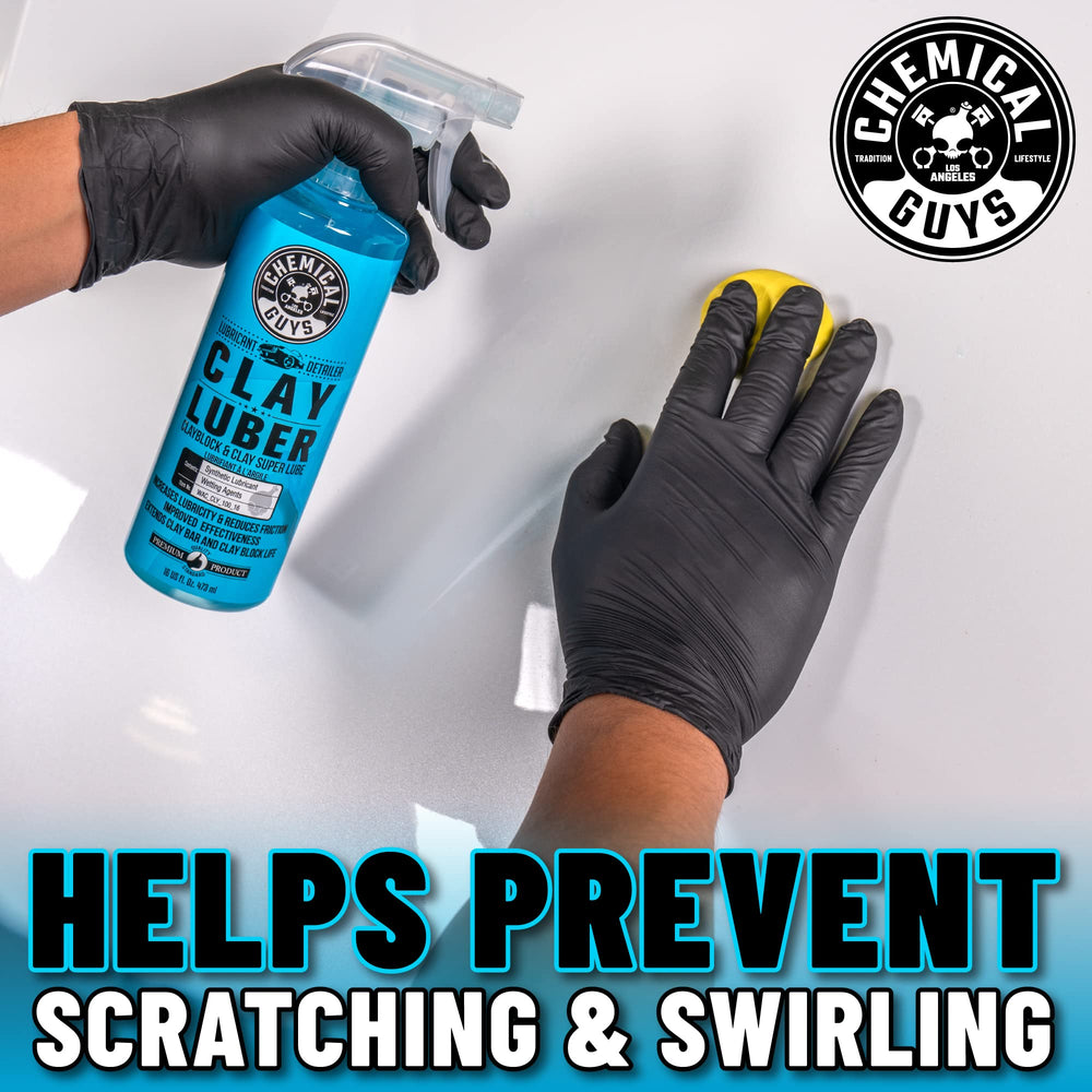 Chemical Guys Luber glass surface cleaning maintains clarity during detailing