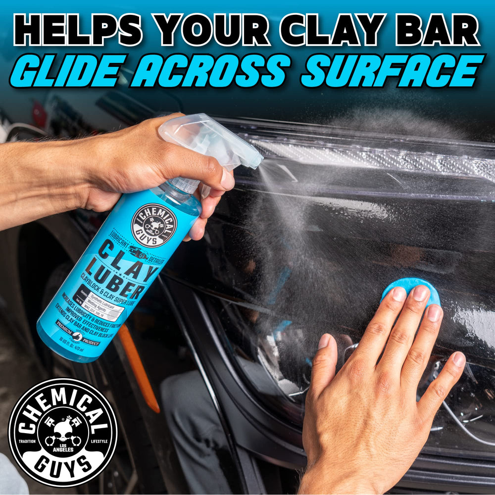 Chemical Guys Luber slick paint finish after application for enhanced gloss