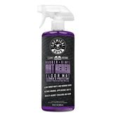 Chemical Guys Mat Renew cleans and revitalizes rubber mats with a non-slip dry finish.