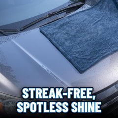 Chemical Guys Megalodon towel glides smoothly, reducing risk of scratches.