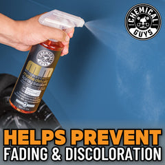 Chemical Guys Meticulous Matte Detailer streak-free application preserves factory-like satin surfaces.