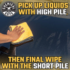 Chemical Guys Miracle Dryer Towel 36x25 ideal for drying large vehicles