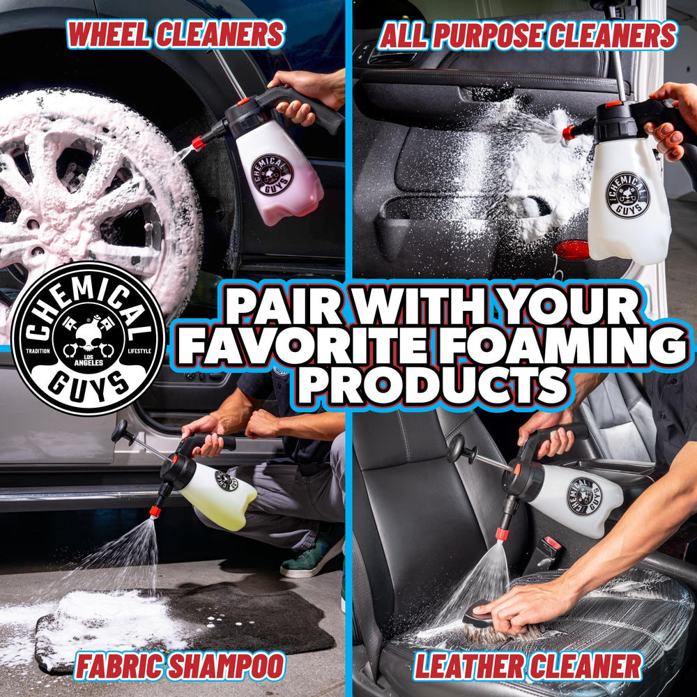 Chemical Guys Mr. Sprayer durable body withstands repeated washes during daily use