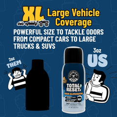 Chemical Guys Black Frost scent leaves a fresh, confident cabin after use.