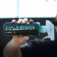 Chemical Guys Signature Series Glass Cleaner leaves crystal-clear glass finish.