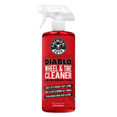 Chemical Guys Sprayable Diablo Wheel Cleaner bottle ready for detailing