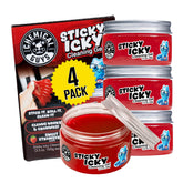 Chemical Guys Sticky Icky Gel cleans air vents with a sweet strawberry scent.