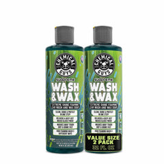 Chemical Guys Sudpreme bottle pour demonstrates easy dosing for quick washes