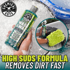 Chemical Guys Sudpreme two-bucket method promotes safer, scratch-free cleaning